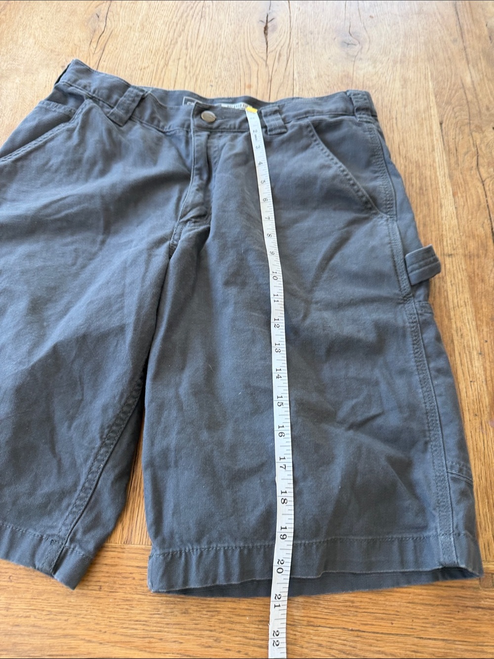 Carhartt Cargo Shorts Gray Relaxed Fit Mens 32 - Picture 4 of 6